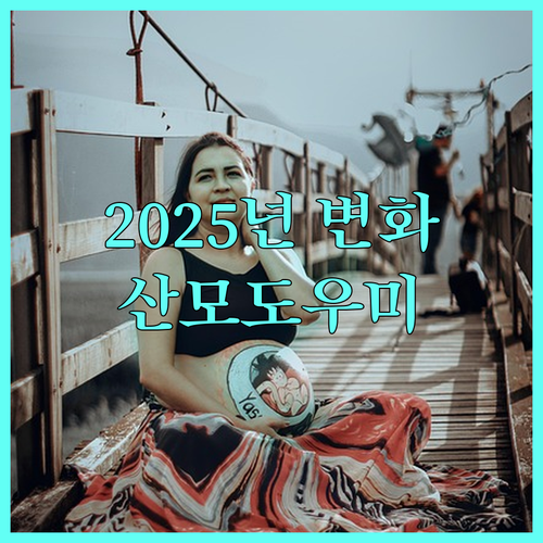 2025년 바뀌는 산모도우미 서비스 지원 조건, 신청 방법 완벽 분석