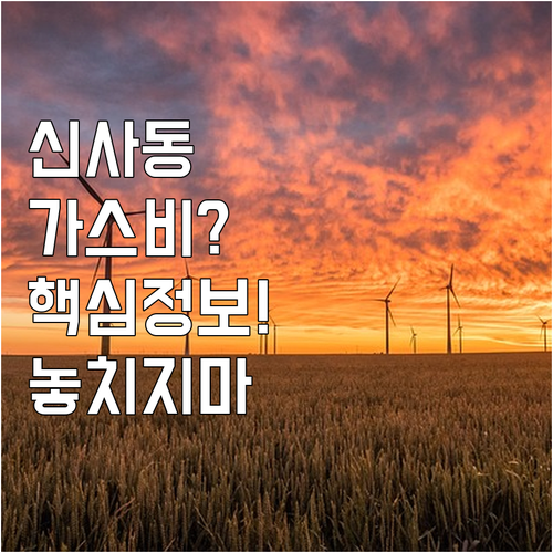 서울 은평 신사동 도시가스 핵심 정보