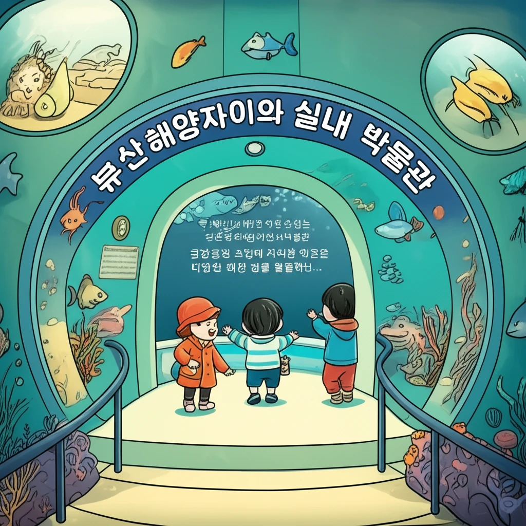부산해양자연사박물관 전시 전경