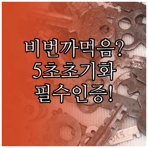 네이버페이 결제 비밀번호 초기화와 본인 명의 휴대폰 인증