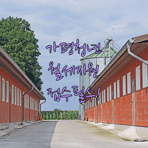 가평군 청년월세 복지로 온라인 접수 순서