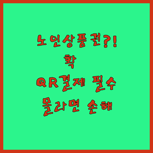 2026년 어르신 스포츠 상품권 사용처 확대 및 모바일 QR 결제 도입